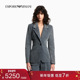 西装 EMPORIO 外套 新款 女士平驳领通勤商务正装 ARMANI 阿玛尼冬季