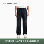 纯棉宽松复古休闲牛仔裤 EMPORIO 男士 阿玛尼春夏新款 官方 ARMANI