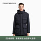 连帽收腰机能工装 阿玛尼男士 户外夹克棉服外套 ARMANI EMPORIO