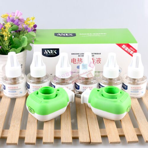 ANUK泉婴爱电热蚊香液6液+2器