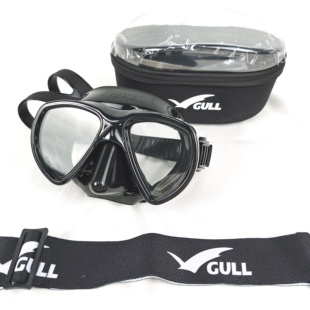 GULL日本Anelia小容积自由潜面镜大神款水肺浮潜潜水小孩通用SSO