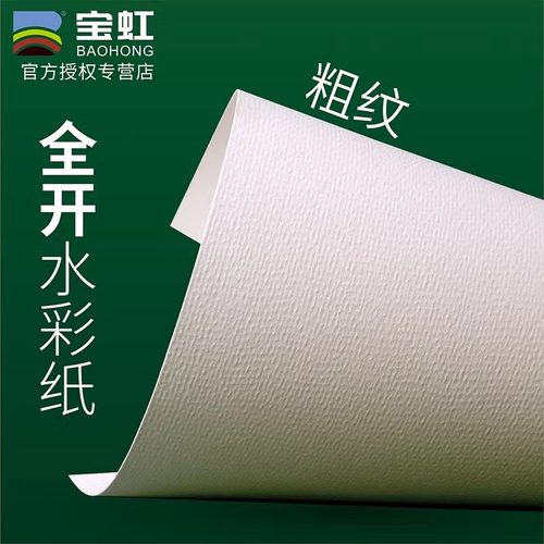 宝虹水彩纸全开美术生专用画本