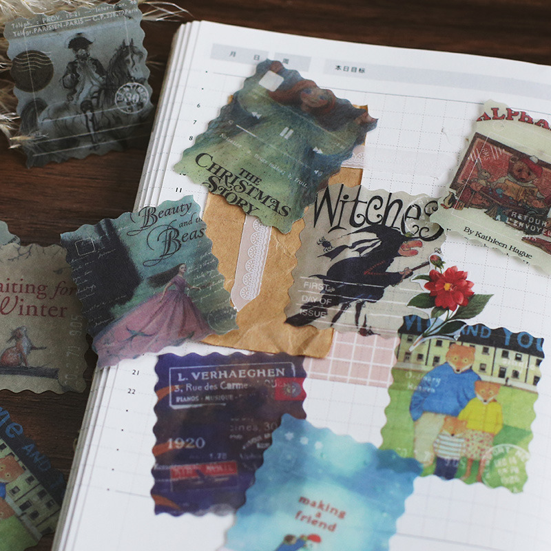 每包15个图案，大约45枚入