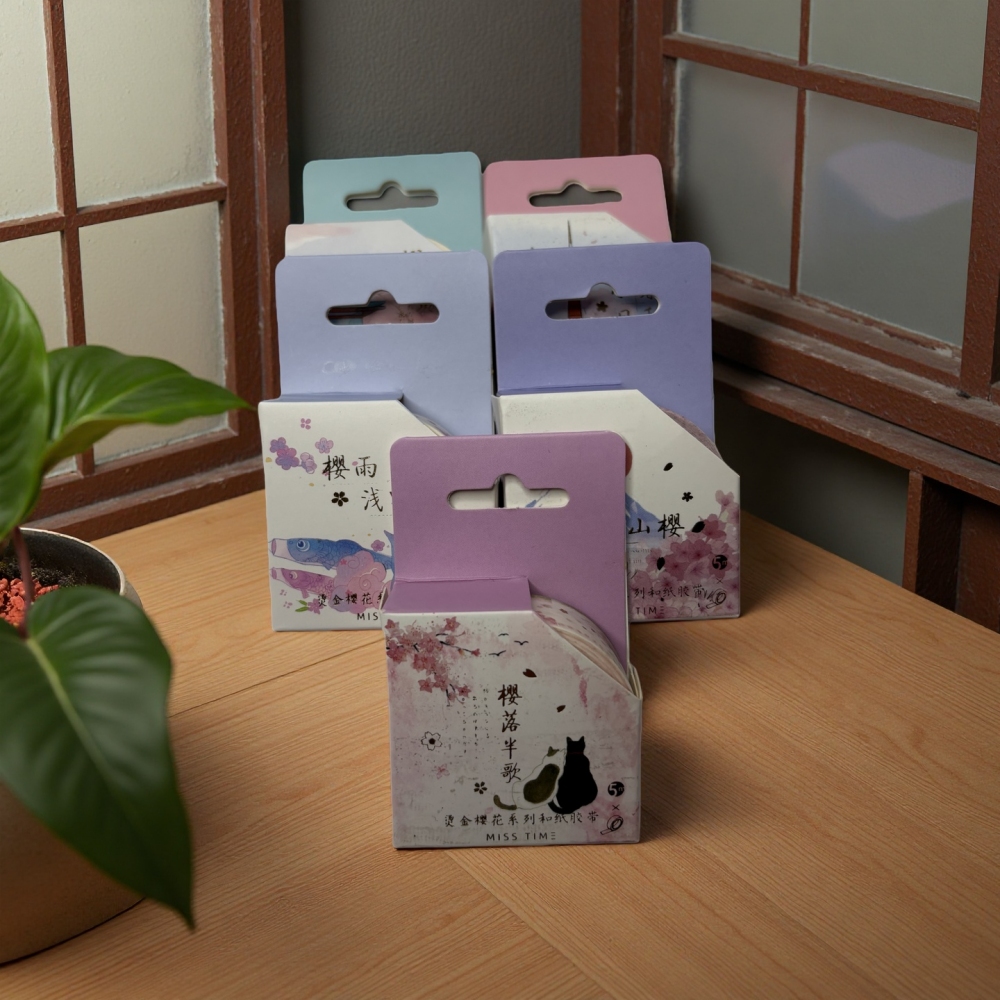 文艺风樱之物语系列和纸胶带整卷