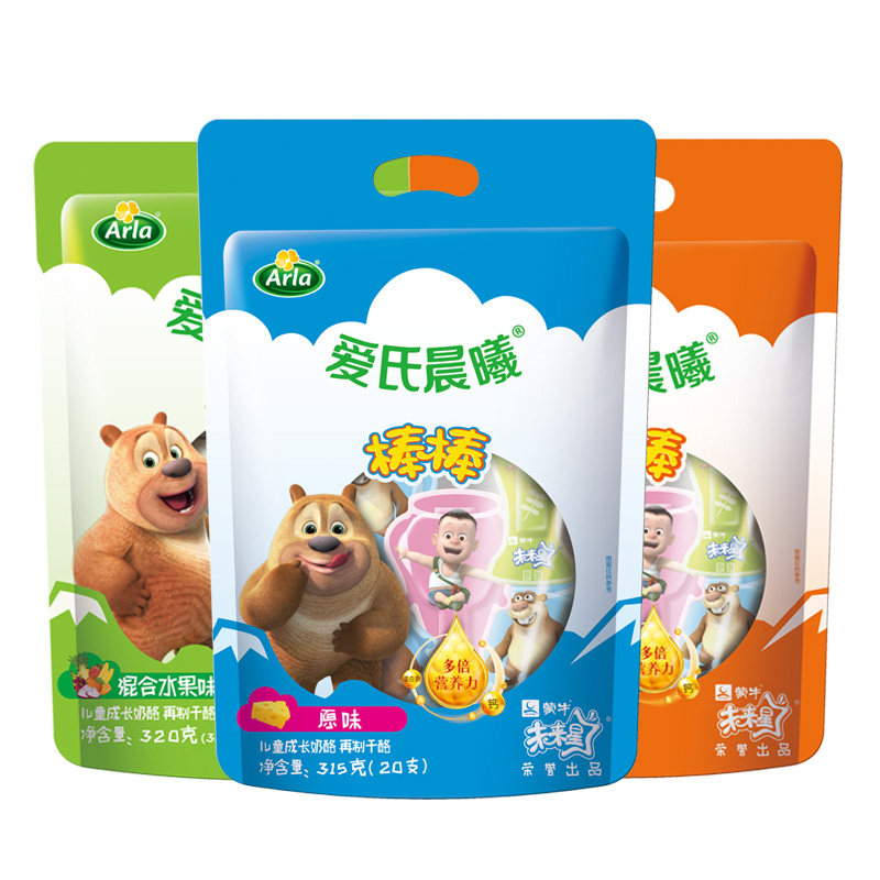 蒙牛愛氏晨曦未來星奶酪棒棒兒童零食高鈣即食乳酪棒芝士320gx3袋在類目 零食/堅果/特產, 奶酪/乳製品/, 內蒙古奶酪中 - 來自Buy2taobao.com提供專業的淘寶代購服務