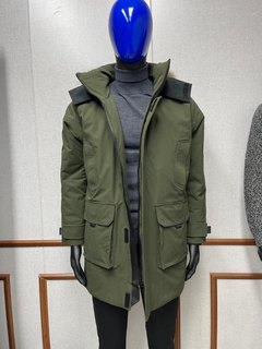 W586冬季新款男士羽绒服保暖高低90白鹅绒填充保暖有型百搭大气