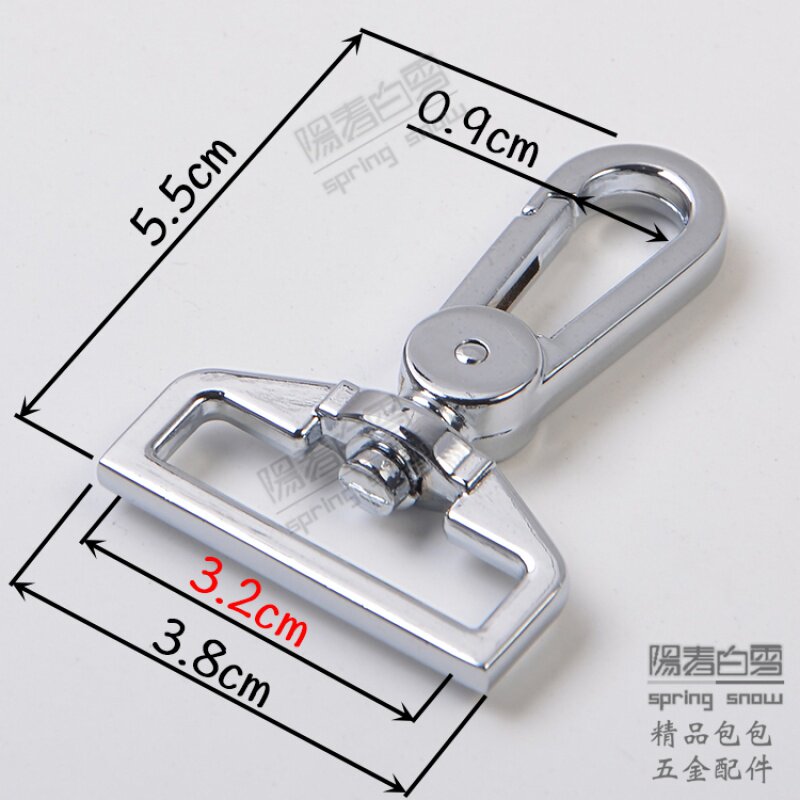 MENS BAG METAL BUCKLE BAG ACCESSORIES BAG HARDWARE METAL BUCKLE HOOK BUCKLE FEMALE BAG ACCESSORIES BAG METAL HOOK DOG BUCKLE