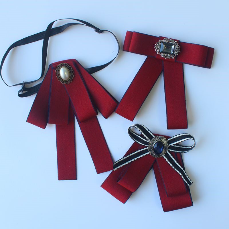 衬衣领结女韩版学院风英伦甜美文艺优雅学生校服水手服衬衫配饰品