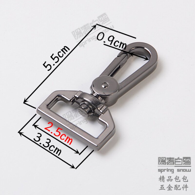 MENS BAG METAL BUCKLE BAG ACCESSORIES BAG HARDWARE METAL BUCKLE HOOK BUCKLE FEMALE BAG ACCESSORIES BAG METAL HOOK DOG BUCKLE