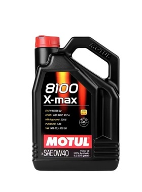MOTUL摩特8100 X-MAX 0W40全合成机油SP大众奥迪宝马奔驰A3/B4国6