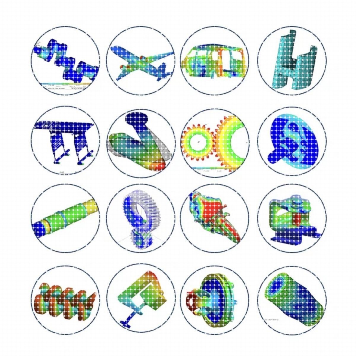 Ansys Fluent Abaqus Workbench Adams Maxwell有限元彷真分析图片