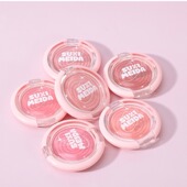 膨胀色腮红 suximeida柔雾微醺腮红哑光提亮细闪微闪少女自然裸妆