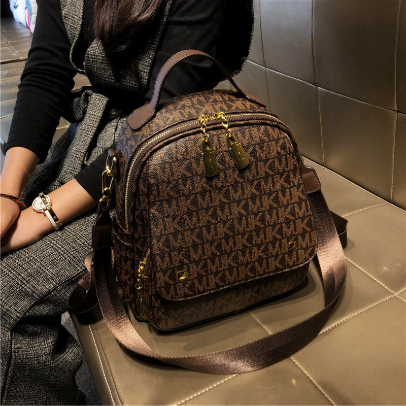 香港品牌双肩包女2025新款大容量多功能真皮背包时尚休闲轻便书包,箱包皮具/热销女包/男包,双肩背包,淘宝优惠券,粉丝福利购,淘宝优惠卷