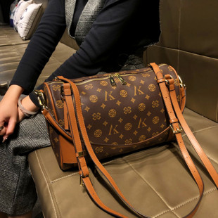 香港品牌包包女式 复古大容量高级感单肩包真皮托特包大包 2025新款