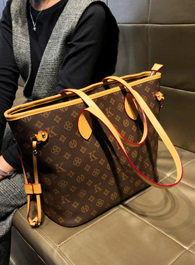 香港品牌包包女款大容量秋冬单肩大包2025新款真皮复古高级托特包