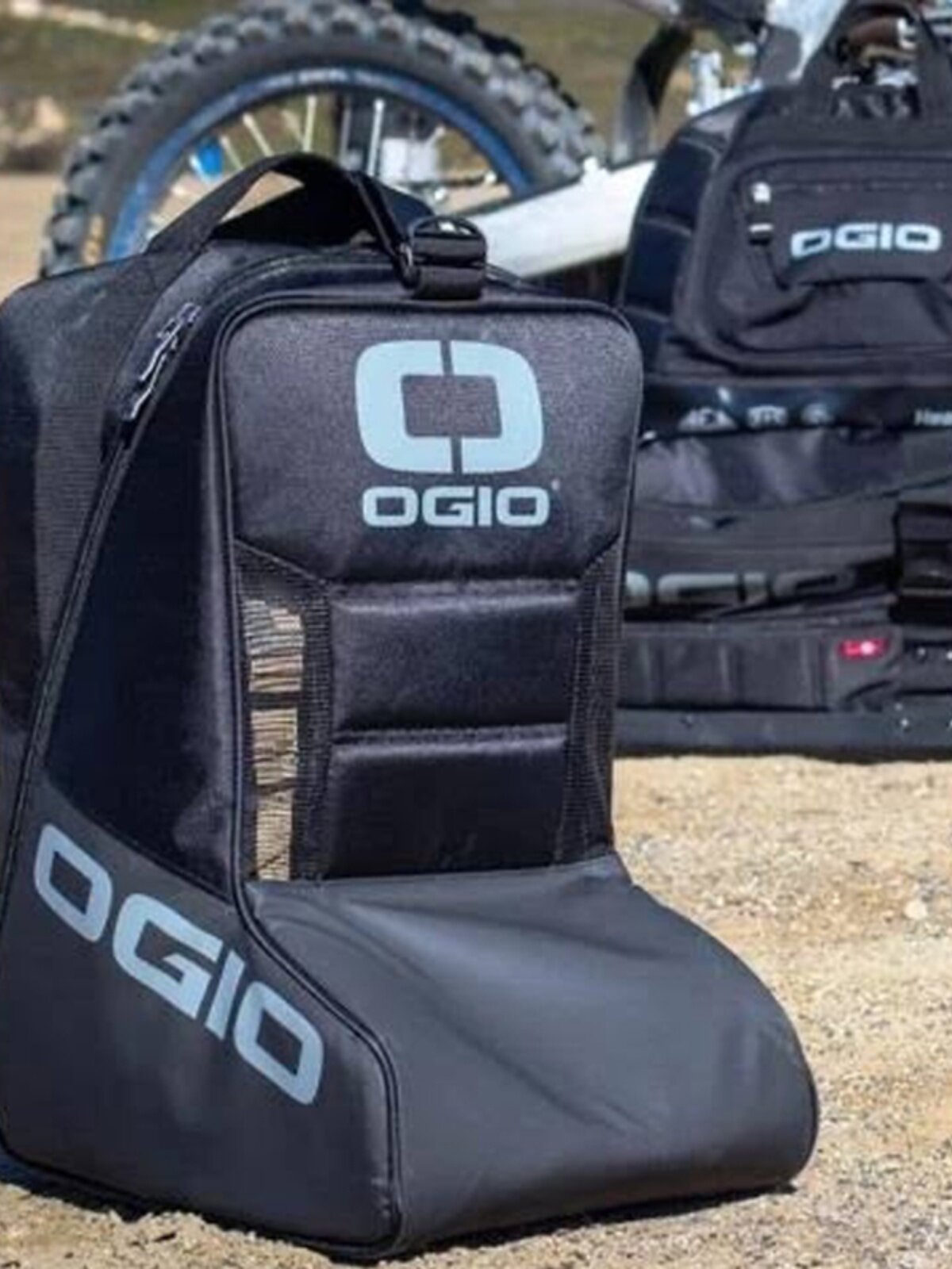 AMERICAN OGIO 오프로드 오토바이 부츠 가방 오프로드 부츠 가방 방진 통기성 라이딩 보관 가방