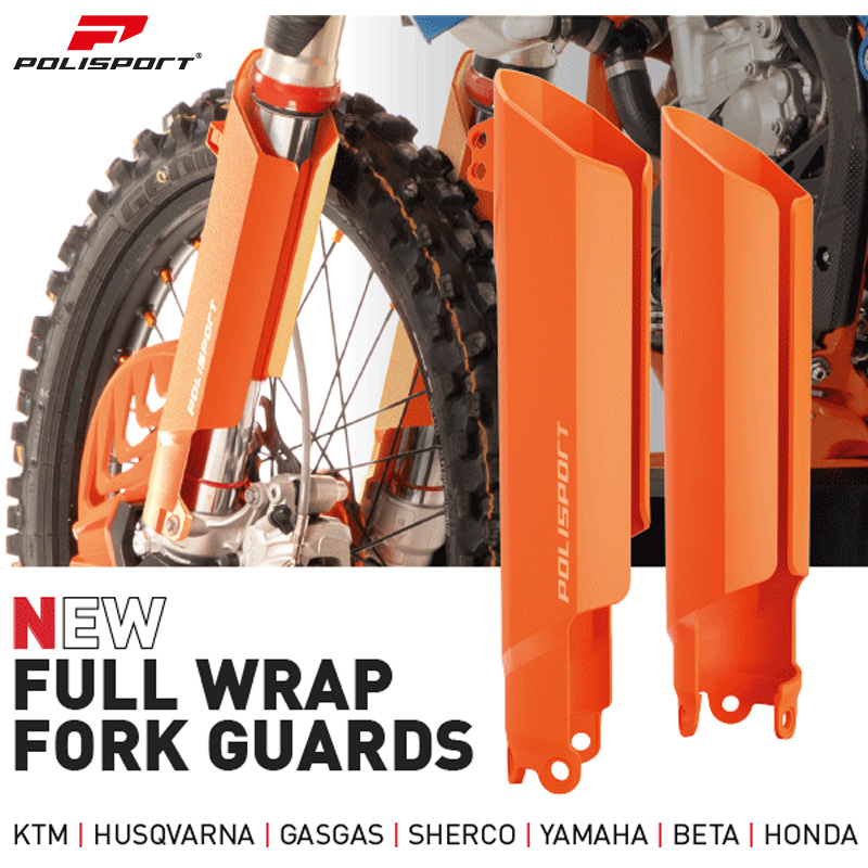 葡萄牙polisport前减震保护套适用KTM/胡斯瓦纳防尘防刮前叉全包