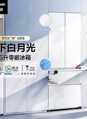 Panasonic/松下 NR-G533GA3-W 515L法式多门冰箱自动制冰超薄零嵌