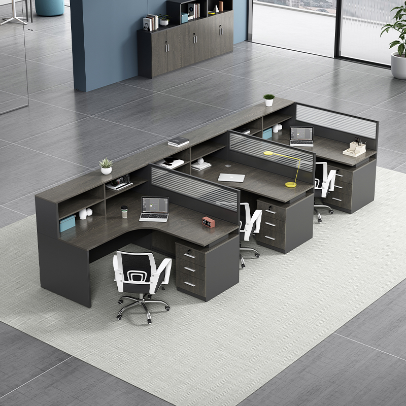 职员办公桌椅组合简约现代