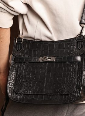 Jypsiere28，黑色兴隆哑光美洲鳄，实拍现货。