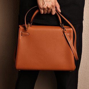 金棕色Togo皮 Kelly32內(nèi)縫 客訂出貨