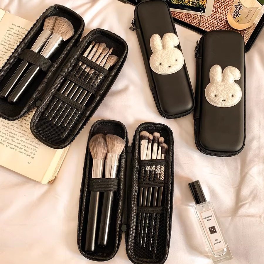 可爱兔子化妆刷包收纳包女便携2026新款随身旅行小号刷子眼影刷袋,收纳整理,化妆包,淘宝优惠券,粉丝福利购,淘宝优惠卷