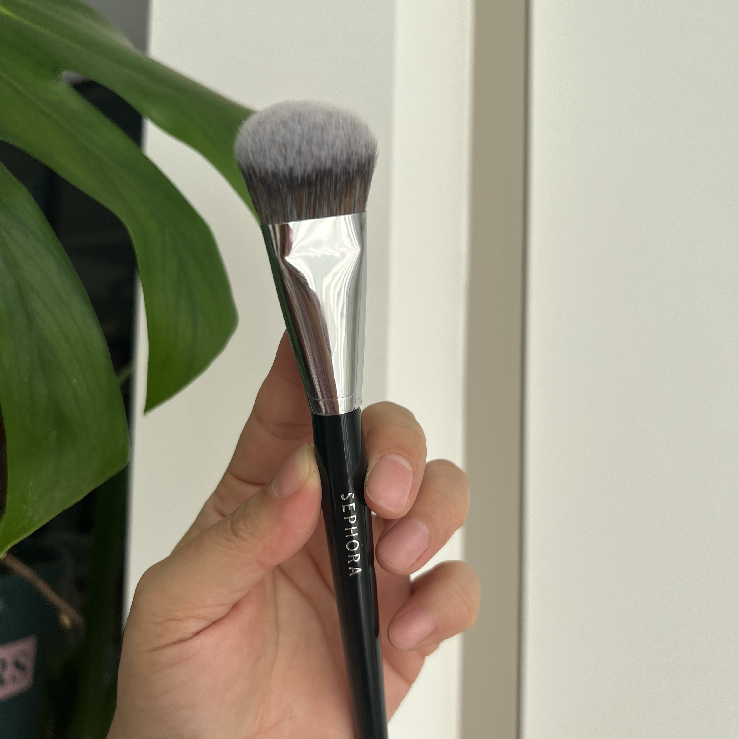 丝芙兰pro系列47号纯原单坡型 腮红膏刷 粉饼刷 粉底液刷