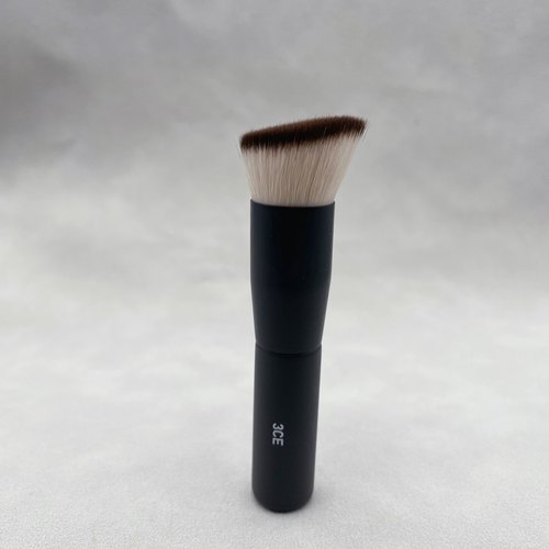 原单3家斜头粉底刷平头粉饼刷131粉底刷同款无痕软毛化妆刷w116