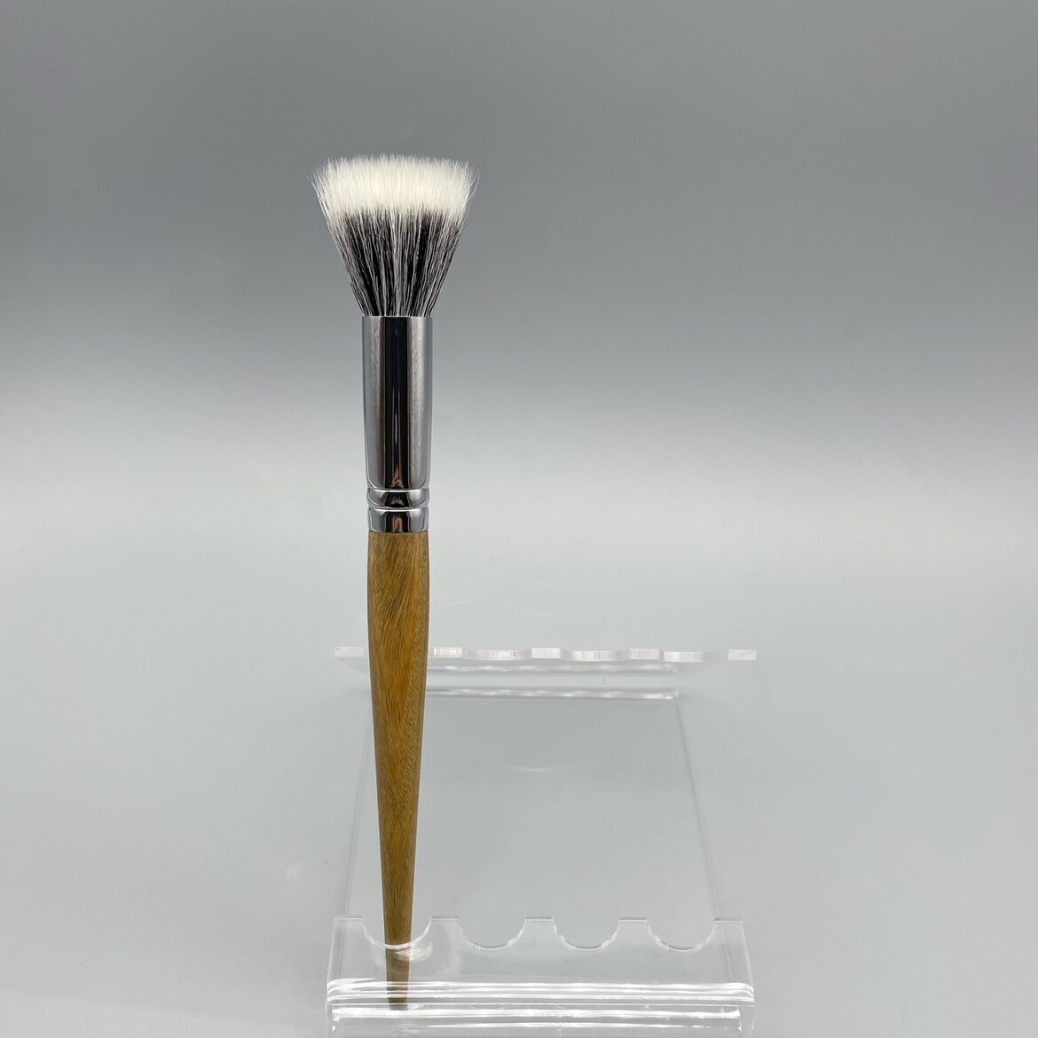 T2绿檀木点彩腮红刷软羊毛不重手定妆刷羊毛化妆刷纯羊毛06号D77