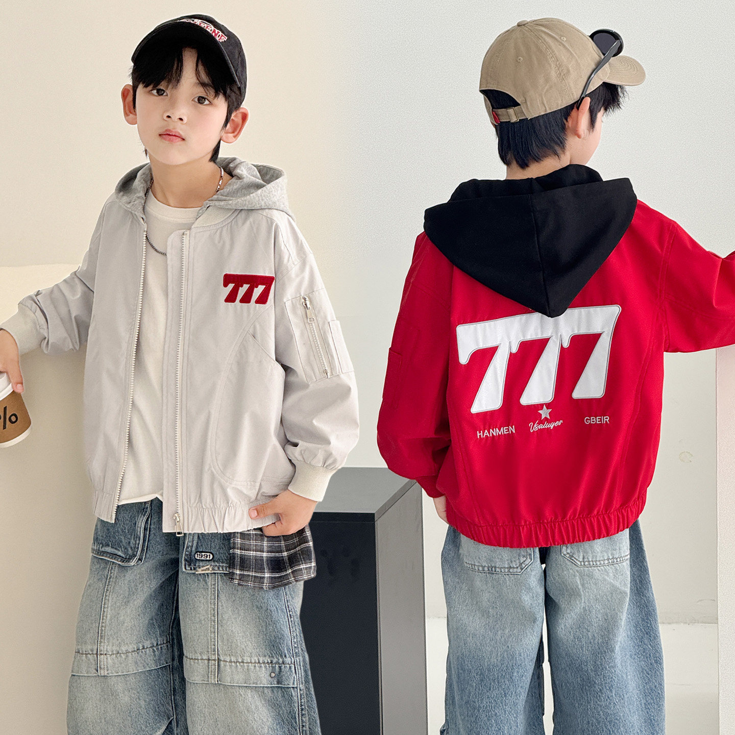 男童棒球服外套2026新款8春季炸街9岁儿童运动夹克洋气男孩帅上衣