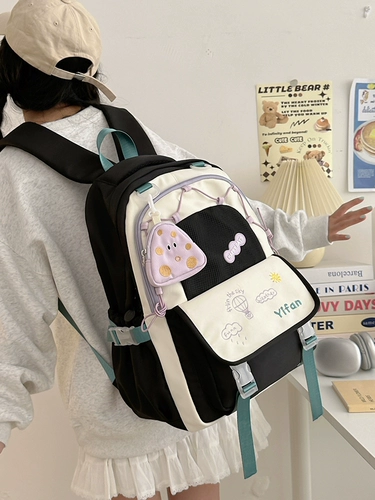 Уменьшить школьную сумку для девочек, ученики начальной школы, девочки с 3 до шестого класса, 2025 Новый стиль девочек Большой потенциал 5 детей 3 девочки 2