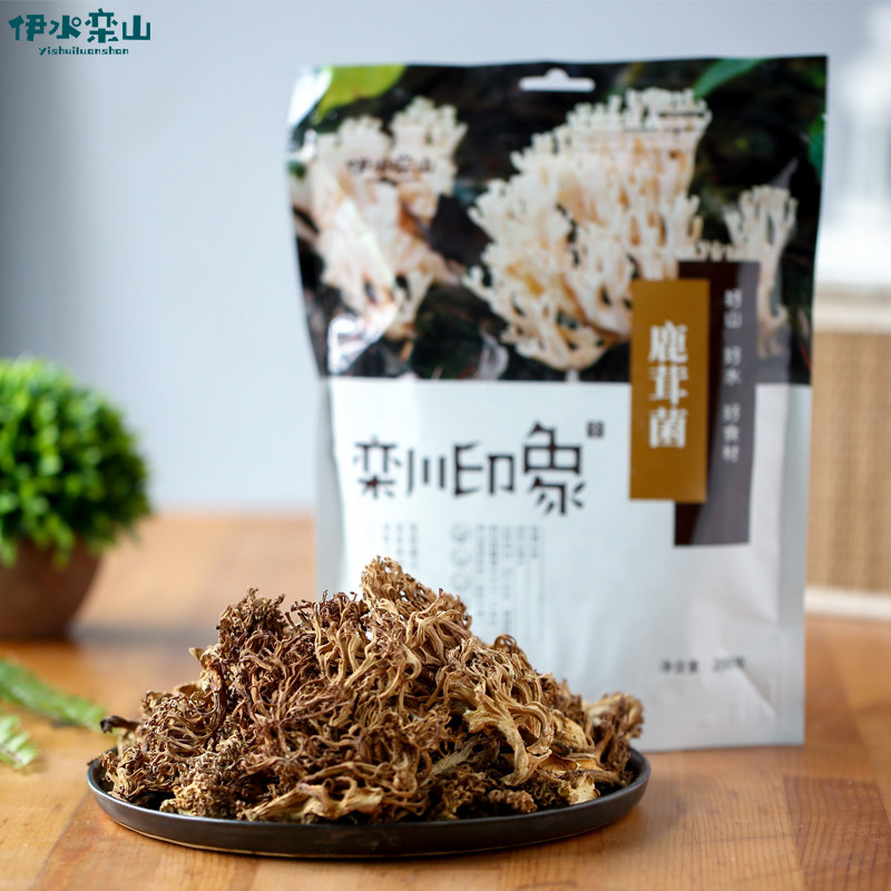 栾川印象南水北调鹿茸菌200g