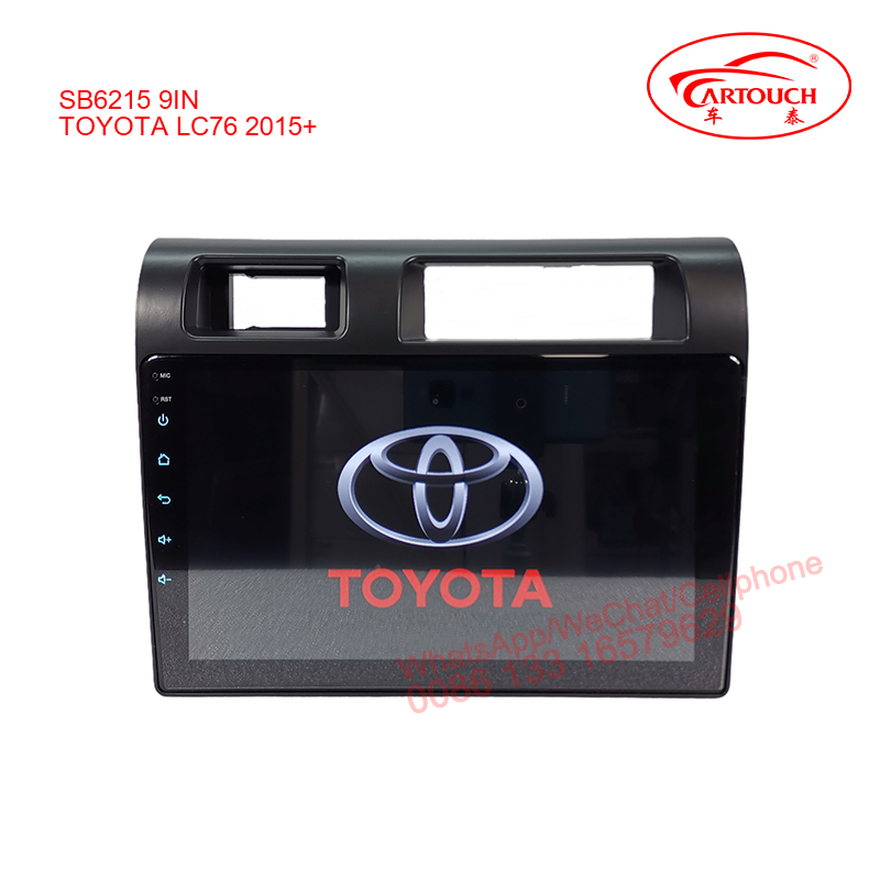 丰田皮卡酷路泽LC76安卓导航