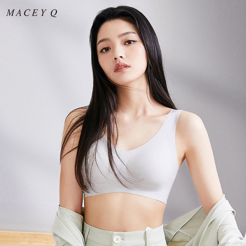 女内衣夏季薄款睡眠背心式无痕
