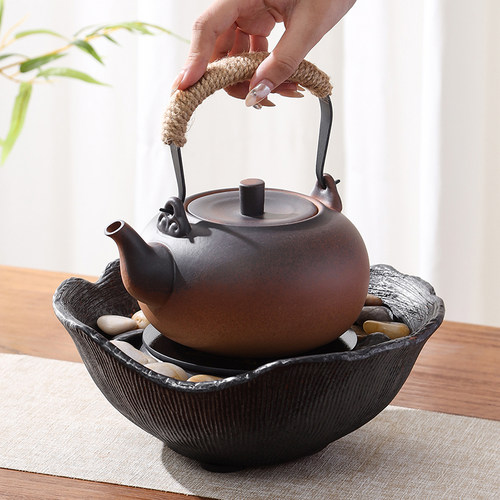煮茶炉耐高温老岩泥玻璃煮茶壶