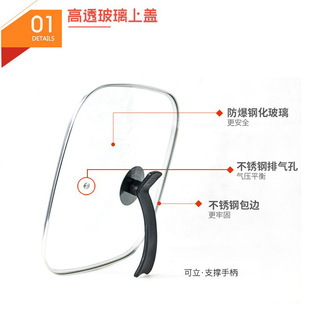 配件 锅盖 苏泊尔H3030YK804 150鸳鸯电热锅火锅炒锅盖子方形上盖