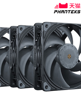 PHANTEKS追风者T30 120 PWM多模式可调30mm高风压工业级散热风扇