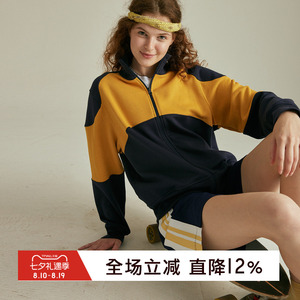 gymna复古抗静电运动外套