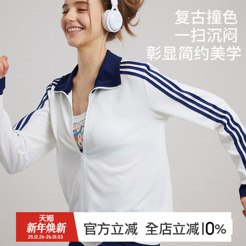 gymna美式复古运动休闲外套女