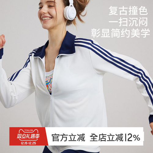 gymna美式复古运动休闲外套女