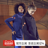 GYMNA健身房运动上衣女瑜伽服长袖 运动T恤 春跑步速干衣宽松罩衫