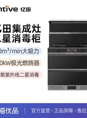 entive/亿田 YC3X-A 二星消毒 臭氧紫外线 集成灶