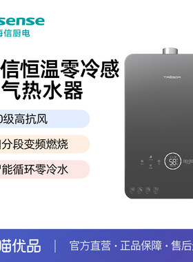 海信零冷水智能WIFI燃气热水器JSQ30-16PM5iC3(12T)