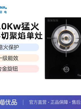 星牌厨电（GASTAR） 5.0KW 台嵌两用单灶JZT-ZB27A（不含安装）