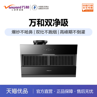【双净吸】万和CXW-260-J12Q  19m³双风道瞬吸即净一键高温智旋洗
