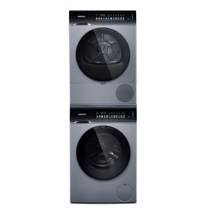 【门店发货】SIEMENS/西门子洗烘套装WG54K7D80W+WQ55K7U80W