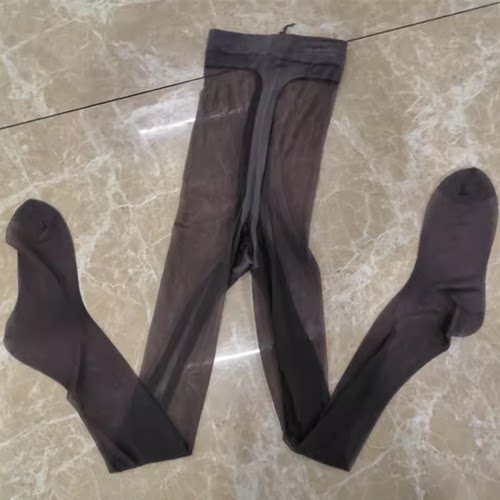 无痕美腿超波带脚型T档丝袜