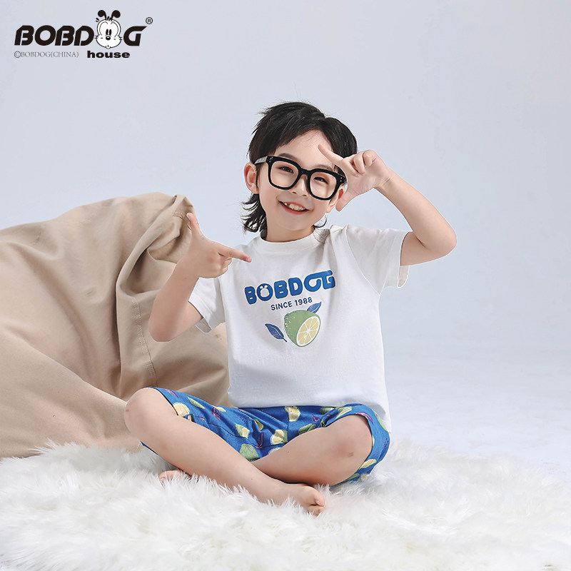 休闲纯棉夏季巴布豆短裤