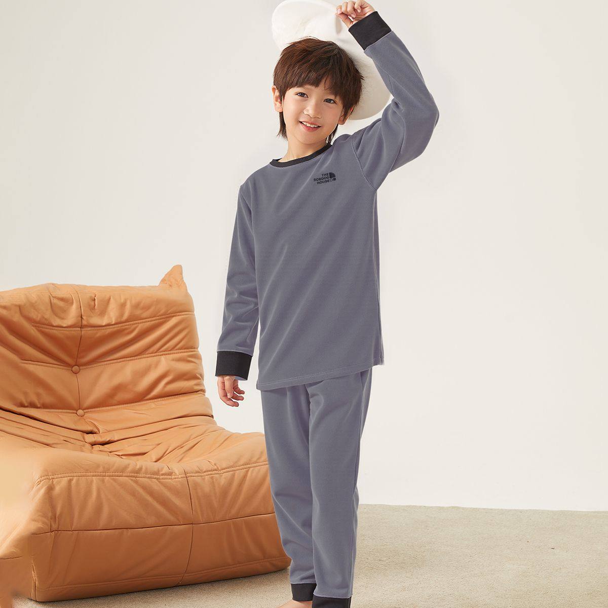 巴布豆童装保暖套装男女童套头打底衫睡衣,童装/婴儿装/亲子装,套装,淘宝优惠券,粉丝福利购,淘宝优惠卷