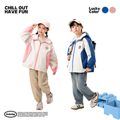 巴布豆男童女童外套二合一儿童外套秋装 防风防水软壳上衣 2026新款